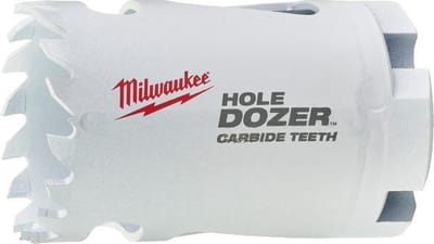 Milwaukee Hole Dozer Gatzaag met Carbide-tanden TCT Hole Dozer Gatzaag 35 mm - 1 st - 49560712