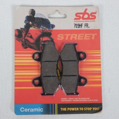 Plaquette de frein AV 709HF SBS pour scooter Honda 125 Dylan 2001 à 2007 Neuf