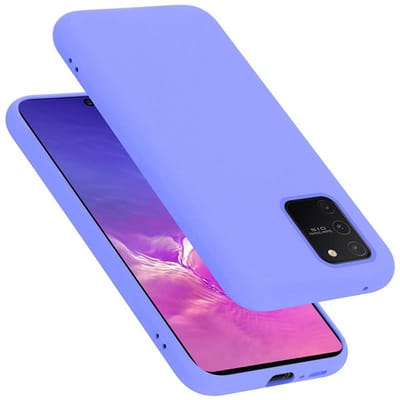 Cadorabo Hoesje geschikt voor Samsung Galaxy A91 / S10 LITE / M80s in LIQUID LICHT PAARS - Beschermhoes gemaakt van flexibel TPU silicone Case Cover
