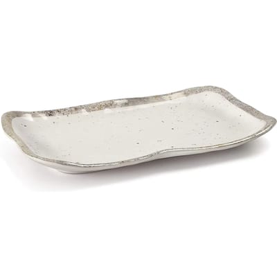 Rechthoekig melamine dienblad Lacor Earth 29x17,5x3 cm