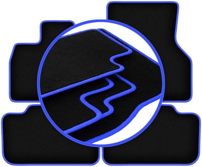 CARLUX-BLUE automatten voor: BMW iX I20 0 (2021-2022)