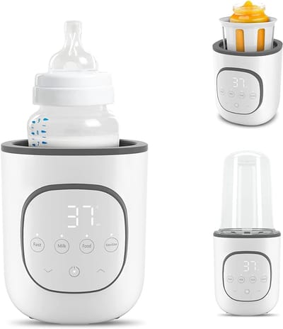 mavoa® Flessenwarmer onderweg - Flessenwarmer draadloos - Flessenwarmer baby