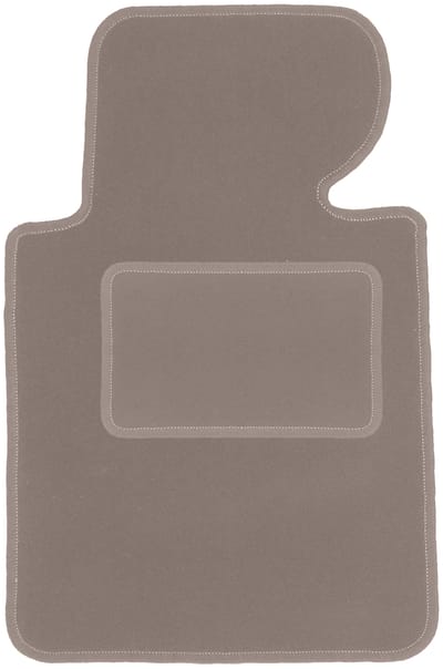 Beige bestuurdersmat voor: BMW 3 E46 compact, coupé, sedan, stationwagen, touring (1998-2007)