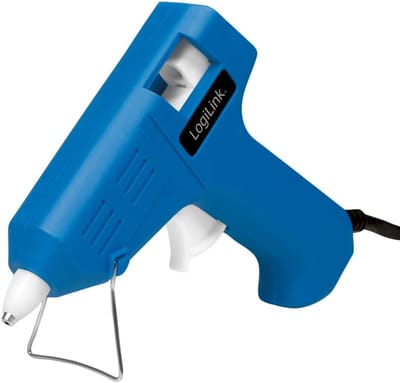 Mini Lijmpistool 10W voor DIY en Knutselwerk - Inclusief Standaard en 2 Patronen