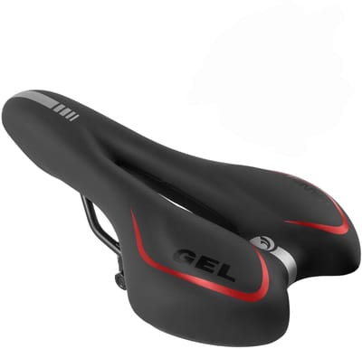 Dailygoods- Fietszadel Waterdicht - Ergonomisch Tourzadel - Comfortabel MTB-zadel - Geschikt voor Dames/Heren - Hoogwaardige Materialen - Extra Zacht Traagschuim - Fietsstoel