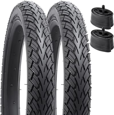 2-Pack Fietsbanden en Binnenbanden 14 Inch (47-254) met AV32mm Ventiel