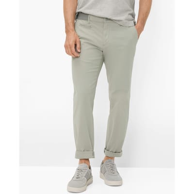Eurex Heren Flatfrontbroek  Style TORGE KHAKI Groen Khaki, groen - khaki, maat 50