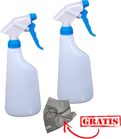 Set van 2 Plantenspuiten - Sprayflacon - Spray bottle - sprayfles blauw Canyon - Plantenspuit