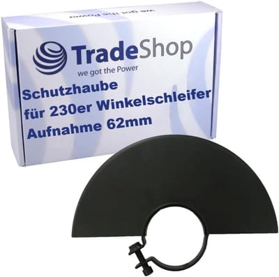 Beschermkap Haakse Slijper - Beschermdeksel Stofkap - Veilig Werken - Metalen Robuuste Kap - 62mm Opname - Zwart