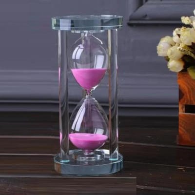 15-60 Minuten Zandloper Keuken School Modern Kristal Zandloper Zandglas Zandloper Thee Timers Huisdecoratie Cadeau 15min