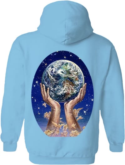 Hands Of Love The Coloured House Hoodie S