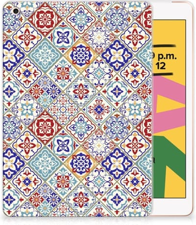 Apple iPad 10.2 | iPad 10.2 (2020) | 10.2 (2021) Tablet Back Cover Tiles Color