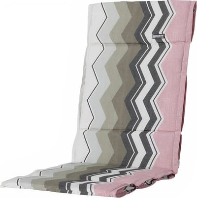 Madison - Tuinkussen - Fiber De Luxe - Hoge Rug - Chris Pink - 125x51cm - Roze