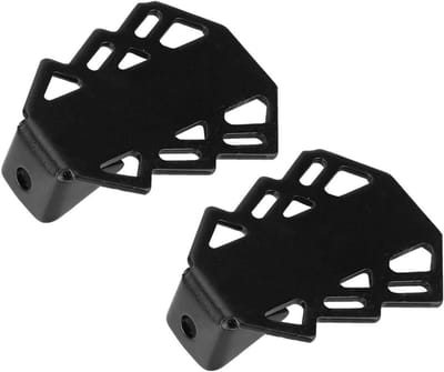Fietspedalen - Zwart - 1 Paar - Mountainbike-Achterpedalen - Antislippedalen - Met 5 Mm Gaten