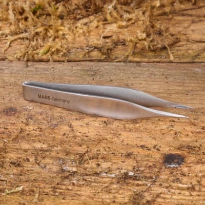 Mars Coat-King Gepolijste dierenpincet – roestvrij staal – 11,5 cm – compact en duurzaam