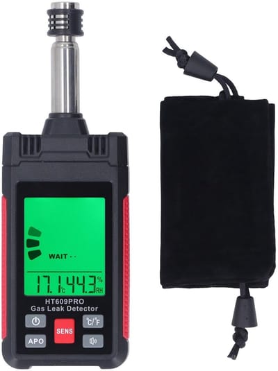 Dailygoody - Gaslekdetector - Brandbaar Gasalarm - Handheld Diagnostische Detector - 20 x 9 x 6 cm - Lokaliseren van Gaslekken - Veiligheid in Huis -