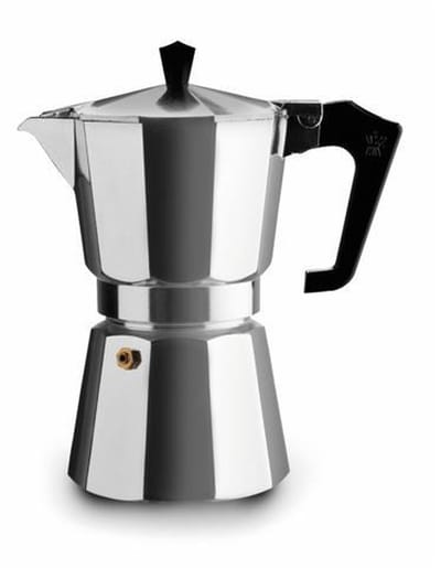 Italiaanse koffiezetter - PEZZETTI - ITALEXPRESS - Aluminium - 6 kopjes - Roestvrij staal