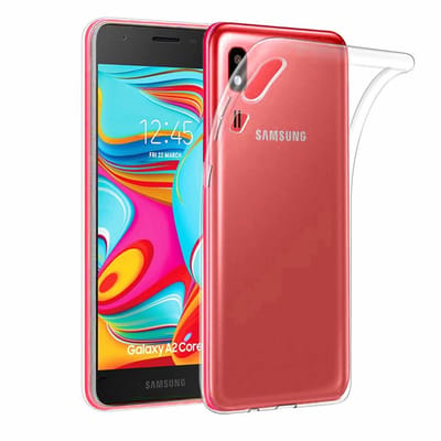 Ntech Hoesje Geschikt Voor Samsung Galaxy A2 Core Transparant Hoesje / Crystal Clear TPU Case