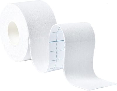 DW4Trading Kinesiotape Sporttape - Fysiotape - Waterproof - 2,5 cm x 5 meter - Wit