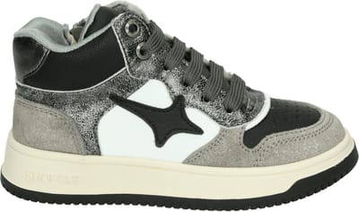 Shoesme - NO25W006-B - Half-hoogJongensKindersneakers - Kleur: Grijs - Maat: 27