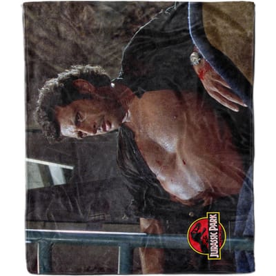 Jurassic Park Jeff Goldblum Fleece Blanket - M