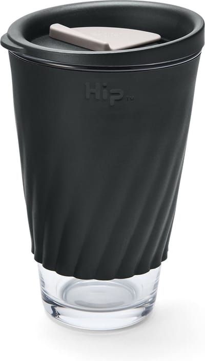 Drinkbeker, 355 ml, Zwart - HIP