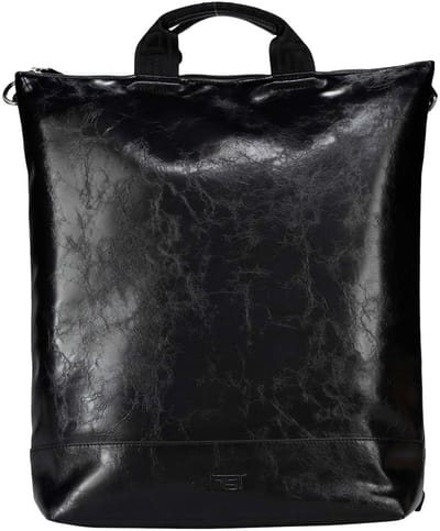JOST rugzak schoudertas met laptopvak Kiruna XChange Bag Black zwart