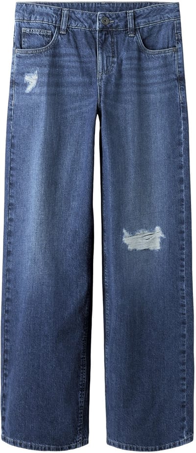 NAME IT - TKFRITA WIDE DESTROY JEANS TWS4321 NOOS - Meisjes - Jeans