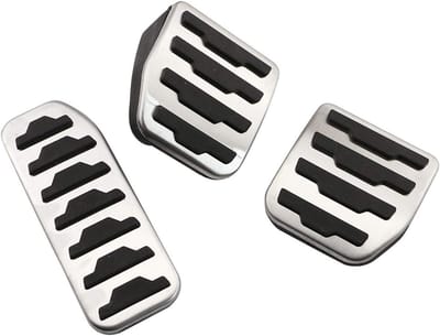Auto Pedaal Covers - Remmen Gas Pedaal - Veilig Rijden - Antislip Patroon - Speciaal Voertuig - Metaal