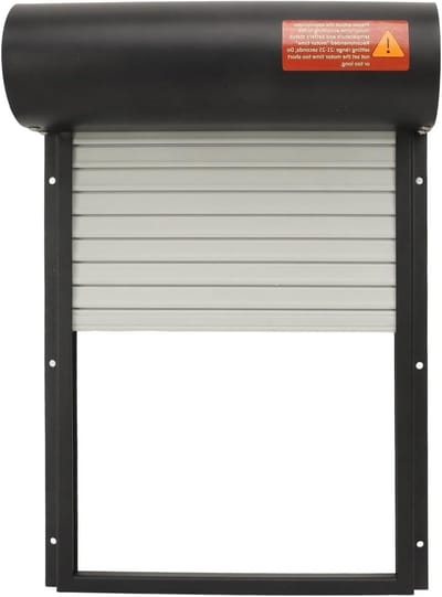 Automatische Kippendeur - Kippenhok Opener - Pluimvee Beschermen - Op Zonne-energie - 37x24.7cm - Zwart