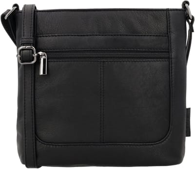 Beagles Benidorm Schoudertas - Crossbody - Dames - Tas - Klassiek - Praktisch - Leren Dames Tas - Zwart
