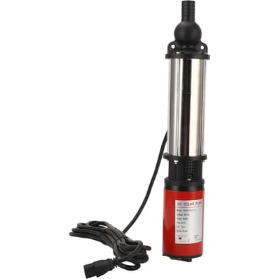 Zonne-waterpomp 15m opvoerhoogte Dompelpomp 4m3h DC 12V 300W voor irrigatie
