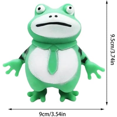 Kinderspeelgoed Anti-stress Squishy Rekbaar Vervormbaar Kikker Knijp Stressverlichtend Speelgoed Volwassen Knijpkikker Fidget Speelgoed Plezier 1PCS