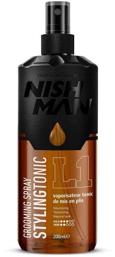 Nishman Grooming Tonic 200 ml - Haar en Baard Verzorging - voor Mannen