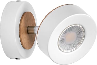 LEDVANCE DECOR SPOT PLUTO, 4,8W, 300lm, wit, spot, verstelbare koppen, veelzijdig gebruik, interieurspot, warm witte lichtkleur, hoogwaardige optiek, eenvoudige installatie