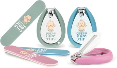 Nagelset - Nagelverzorging - Persoonlijke Verzorging - Compact Ontwerp - 12 Kits - Gesorteerde Kleuren