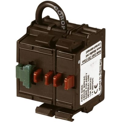 Eaton 121474 M22-K02SMC10 Contactelement Voor frontbevestiging Meerdere kleuren 1 stuk(s) Piece