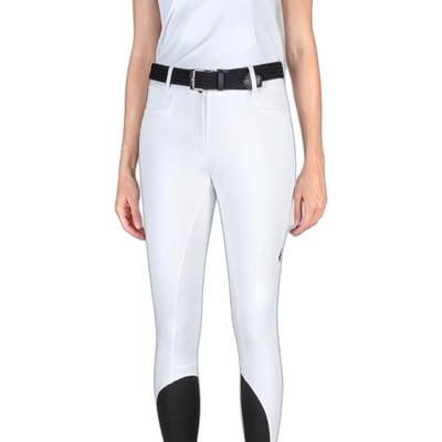 Dames rijbroek met hoge taille Equiline Full Grip Adellek