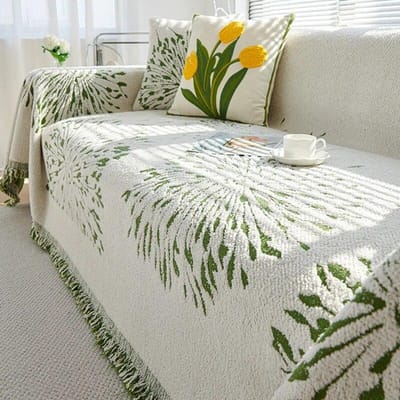 Luxe Bankhoes Wollen Garen Bankhanddoek Deken Bankhoes Eenvoudige Anti-krab Bankhoes Voor Woonkamer 1/2/3/4 Zits 180X130cm