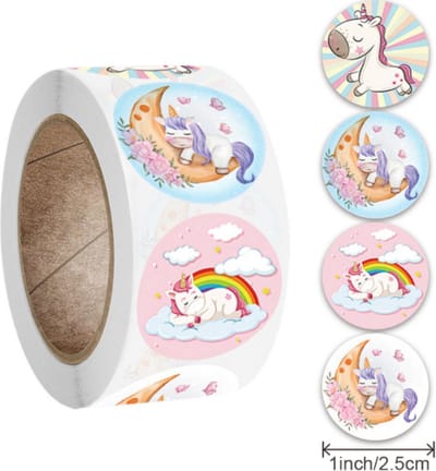 New Age Devi - Unicorn Stickers - Beloningsstickers voor Kinderen - Schoolspullen - Beloningssysteem - Stickervellen