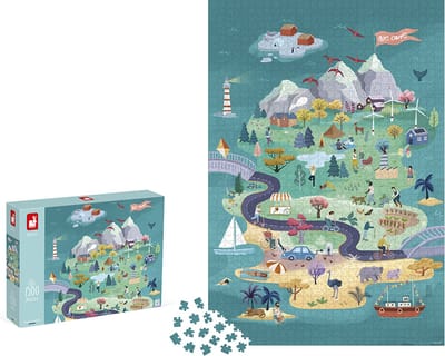 Janod - Kidult puzzel - De ontsnapping - 1500 Stukjes