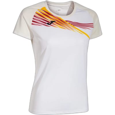 Joma Elite X T-shirt Met Korte Mouwen Wit S Vrouw