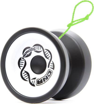 Professionele Metalen Yo-Yo Zwart Wit met Balhoofdlager voor Gevorderden