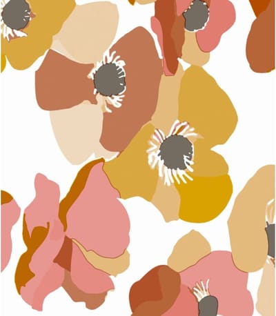 BINK Bedding Tafelkleed - Tafelzeil Poppy Coral - PVC 250 x 140 cm - afneembaar - feest - feestdecoratie - kinderfeestje - verjaardag - buiten eten