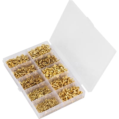 1080 stuks Zelfborende schroeven Kruiskop IJzer Verzonken Kop Schroeven Assortimentskit M2 M2.5 M3
