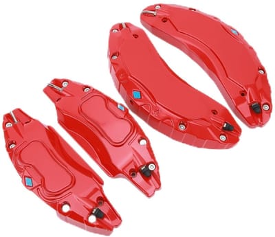 Dailygoody - Caliper Covers - Sportief Design - Aluminium - Voor 18-19 Inch Wielen - Bescherming - Auto Accessoires - Rood