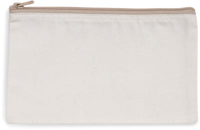 Kimood Gerecycled ritstasje KI5701 - Ecume / Hemp - L