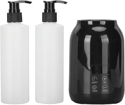 Draagbare Massageolie Verwarmer met LED Display, Geschikt voor Essentiële Olie en Lotion, EU Stekker