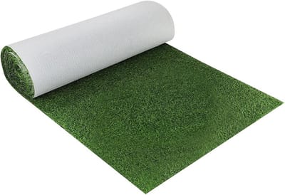 Kunstgras Tapijt - Nep Gras Mat - Balkon Decoratie - UV- en Vorstbestendig - 1.2 x 5M - Groen