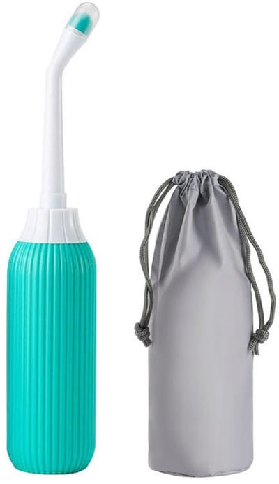 Peri Fles - Draagbare Bidet - Draagbare spoelbidet - Perineum - Zwanger - Postpartum Spoelfles - 500ML - Groente
